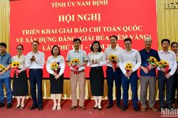 Nam Định phát huy vai trò của báo chí trong công tác xây dựng, chỉnh đốn Đảng