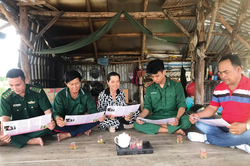 Giúp dân hiểu, đồng thuận trong phân giới cắm mốc