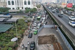 Hà Nội: Rào đường Nguyễn Trãi để thi công dự án xử lý nước thải Yên Xá