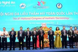 1000 đại biểu, nhà khoa học tham dự Hội nghị Da liễu thẩm mỹ toàn quốc lần thứ 6 tại Nghệ An