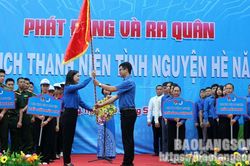 Ra quân chiến dịch thanh niên tình nguyện hè năm 2023