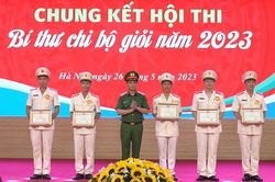 Chung kết Hội thi Bí thư chi bộ giỏi Đảng bộ Bộ Tư lệnh CSCĐ