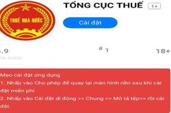 Giả mạo cơ quan thuế để lừa đảo chiếm đoạt tài sản