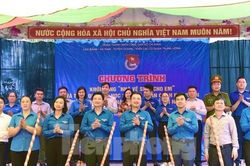 Khởi động chiến dịch thanh niên tình nguyện hè tại Cao Bằng