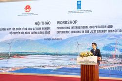 Hợp tác quốc tế tạo nguồn lực quan trọng trong chuyển đổi năng lượng công bằng