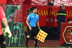 Trợ lý trọng tài Nguyễn Thành Sơn có thể đối diện án phạt