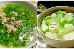3 món canh mát gan, thanh nhiệt giải độc trong mùa hè