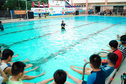 Hội đồng Đội Trung ương tổ chức lớp dạy bơi miễn phí dành cho thiếu nhi