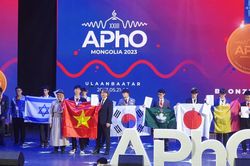 8 HS Việt Nam đoạt giải Olympic Vật lí Châu Á - Thái Bình Dương