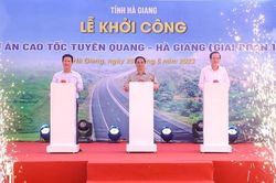 Dứt khoát hoàn thành dự án cao tốc Tuyên Quang - Hà Giang (giai đoạn 1) đúng tiến độ