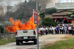 Vụ ô tô phát nổ, cháy rụi ở Lâm Đồng: Lái xe tự tử