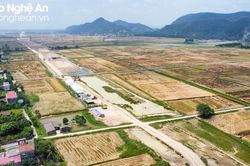 Tiến độ 'rùa' trên cao tốc Bắc - Nam đoạn Diễn Châu - Bãi Vọt đi qua huyện Hưng Nguyên
