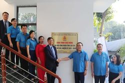 Khánh thành công trình chào mừng Đại hội Công đoàn tỉnh Lào Cai, nhiệm kỳ 2023 - 2028