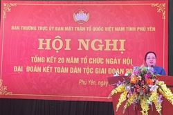 Phú Yên: Tổng kết 20 năm tổ chức Ngày hội Đại đoàn kết toàn dân tộc giai đoạn 2003-2023