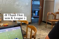 HLV Troussier đến Thanh Hóa xem V-League, không quên theo dõi Văn Toàn ở Hàn Quốc