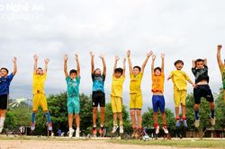 Giải Bóng đá Thiếu niên - Nhi đồng Cúp Báo Nghệ An lần thứ 25: Nhi đồng Tương Dương quyết tâm tạo bất ngờ