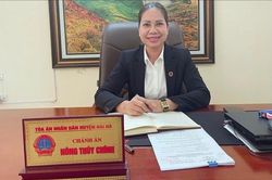 Nữ Chánh án gắn bó mật thiết với nhân dân nơi biên cương