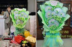 Thực hư Hồ Văn Cường được fan tặng 'bó hoa' 120 triệu đồng
