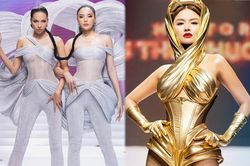 Kỳ Duyên - Minh Triệu catwalk đôi ấn tượng