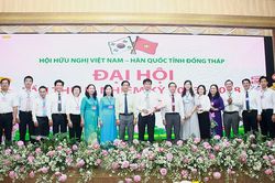 Thúc đẩy quan hệ hữu nghị và hợp tác giữa tỉnh Đồng Tháp với đối tác Hàn Quốc