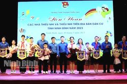 Khai mạc chương trình Liên hoan các Nhà thiếu nhi và thiếu nhi trên địa bàn dân cư