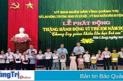 Phát động Tháng hành động vì trẻ em năm 2023