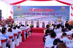 Khởi công dự án cụm công nghiệp Xuân Lai, huyện Thọ Xuân tỉnh Thanh Hóa