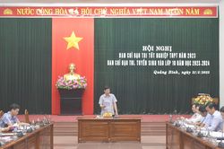 Tạo thuận lợi nhất cho thí sinh Quảng Bình dự thi tốt nghiệp THPT