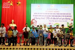 Nông Cống hưởng ứng 'Ngày gia đình Việt Nam', 'Tháng hành động vì trẻ em' và trao quà Tết Thiếu nhi 1-6