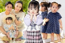 Con gái Cường Đô La - Đàm Thu Trang mới 2 tuổi đã 'dát' toàn hàng hiệu