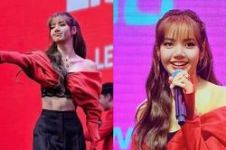 Lisa BLACKPINK biến tấu thiết kế crop-top hình nơ của NTK Công Trí như thế nào?