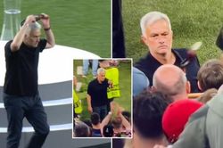 Mourinho đứt mạch thắng chung kết cúp Châu Âu, ném huy chương lên khán đài và tiết lộ tương lai