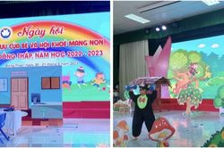 Đồng Tháp trao 72 giải thưởng tại ngày hội của trẻ mầm non