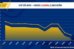 Chỉ số hàng hóa MXV-Index ghi nhận mức thấp nhất từ năm 2021