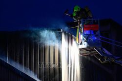 Cháy lớn tại kho chứa giấy vụn ở thủ đô Berlin
