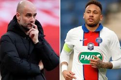 HLV Guardiola trực tiếp gọi điện hỏi chuyện tương lai Neymar