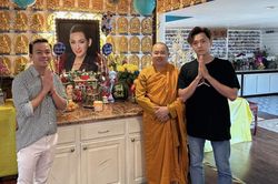 Ngô Kiến Huy đến thăm cố NS Phi Nhung, nói 1 câu khiến nhiều người xót xa