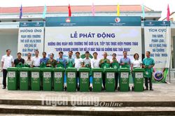 Phát động hưởng ứng ngày Môi trường thế giới và chống rác thải nhựa