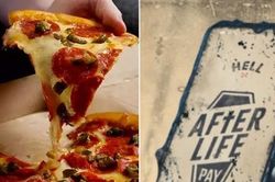 Chuỗi nhà hàng pizza cho phép khách 'ăn bây giờ, trả tiền vào kiếp sau'