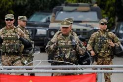 Lực lượng NATO hiện diện dày đặc sau cuộc đụng độ ở Kosovo