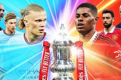 Haaland làm nóng thêm chung kết FA Cup, MU đấu Man City