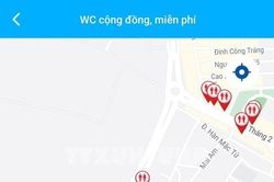 Đà Nẵng: Người dân dễ dàng tìm kiếm nhà vệ sinh miễn phí trên ứng dụng 'Danang Smart City'