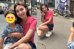 Thùy Tiên hội ngộ với 'thần tượng' tại Hàn Quốc, còn được làm điều này nhưng cái kết lạ lắm