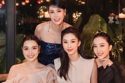 Đặng Thu Thảo khoe visual 'thần tiên tỷ tỷ' trong lần hiếm hoi dự tiệc sinh nhật của một sao nữ Vbiz