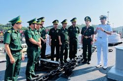 Bảo đảm an ninh tàu quân sự đến Đà Nẵng