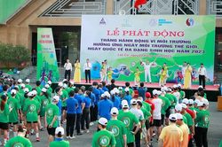 Lào Cai tổ chức Lễ phát động 'Tháng hành động vì môi trường' năm 2023 và giải chạy 'Vì tương lai xanh'