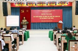 Đẩy mạnh công tác kiểm tra, giám sát và thi hành kỷ luật Đảng năm 2023