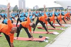 35 tỉnh thành Việt Nam tham gia Ngày quốc tế Yoga lần thứ 9