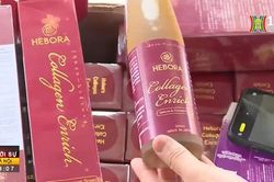 Đường đi của những chai collagen giả
