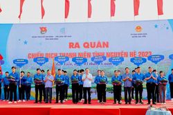 Hơn 500 đoàn viên, thanh niên Ninh Bình ra quân chiến dịch tình nguyện hè năm 2023